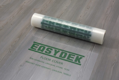 Floor Cover Schutzfolie Floor Cover Bodenschutzfolie auf Parkettboden