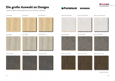 Die große Auswahl an Designs macht es möglich, den Raum genau nach Ihren Wünschen zu gestalten