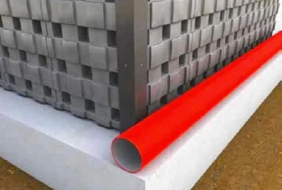Defender Kellerwandschutz, Schutz Defender Kellerwand Kunststoff, Defender Stützmauer Schutzsystem,