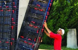 Schalung für Betonwände, Baustelleneffizienz, Alternative zu Stahlschalung, Alternative zu Holzschalung, 