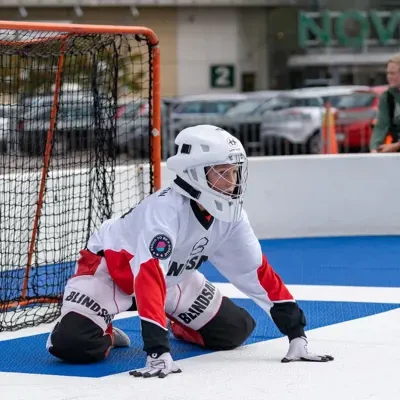 nachhaltiger Hallenboden für Unihockey